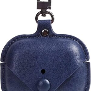 AirPods 1 & 2 Leatherette Case – Navy Blue
