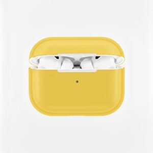 AirPods 4 Soft Silicone Case – Yellow