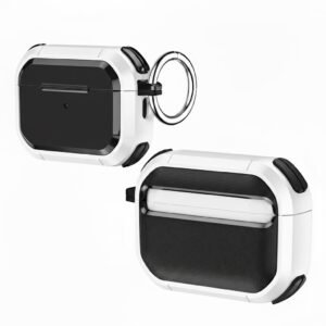 AirPods Pro 3 Sleek Armor Case – White