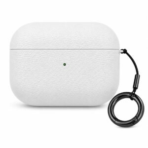 AirPods Pro 3 Elite Leather Case – White