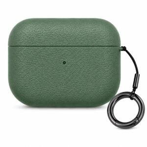 AirPods 4 Elite Leather Case – Green