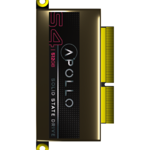 Apollo S4 512GB Mac SSD (NVMe PCIe Gen3x4) For MacBook Pro 13" A1708 (2016-2017)