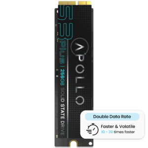 APOLLO High Performance SSD S3 Plus PCle 256GB (With DDR)