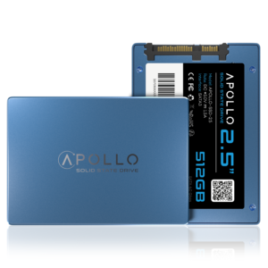 Apollo High Performance 2.5" SSD 3D TLC Nand 512GB
