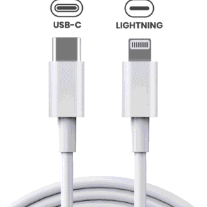 USB-C to Lightning Cable For iPhone / iPad (1 m / 3 ft) (OEM Grade New) (Bulk Packaging)
