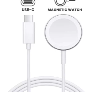 USB-C Magnetic Watch Charging Cable For All Watch Series (1 m / 3.3 ft) (OEM Grade New) (Bulk Packaging)