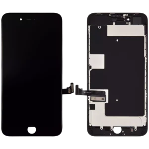 LCD Assembly With Steel Plate For iPhone 8 Plus (Aftermarket) (Black)