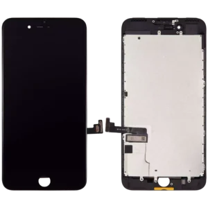 LCD Assembly With Steel Plate For iPhone 7 Plus (Aftermarket) (Black)
