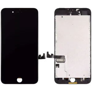 LCD Assembly With Steel Plate For iPhone 7 Plus (Aftermarket Pro: XO7 Incell) (Black)