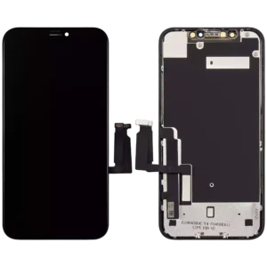 LCD Assembly With Steel Plate Pre-Installed For iPhone XR (Aftermarket: AQ7 / Incell)