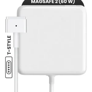 Apple 60W MagSafe 2 Wall Adapter (T-Style) (OEM Brand New, Bulk Packaging)