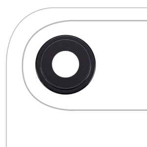 iPhone Air Back Camera Lens with Bracket & Bezel – Premium, Space Black