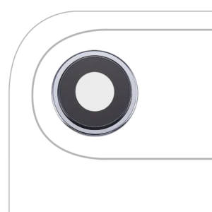 iPhone Air Back Camera Lens with Bracket & Bezel – 3 Piece Set, Premium, Sky Blue