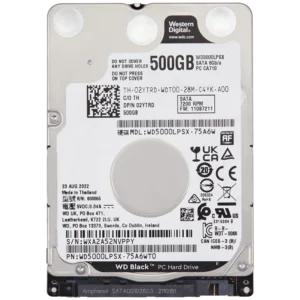 WD5000LPVX 2.5" Internal HDD (500GB) For PCs / Xbox One X / Xbox One S