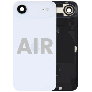 iPhone Air Back Glass with MagSafe Magnet & NFC & Flashlight Flex – Used OEM Pull: Grade C, Sky Blue
