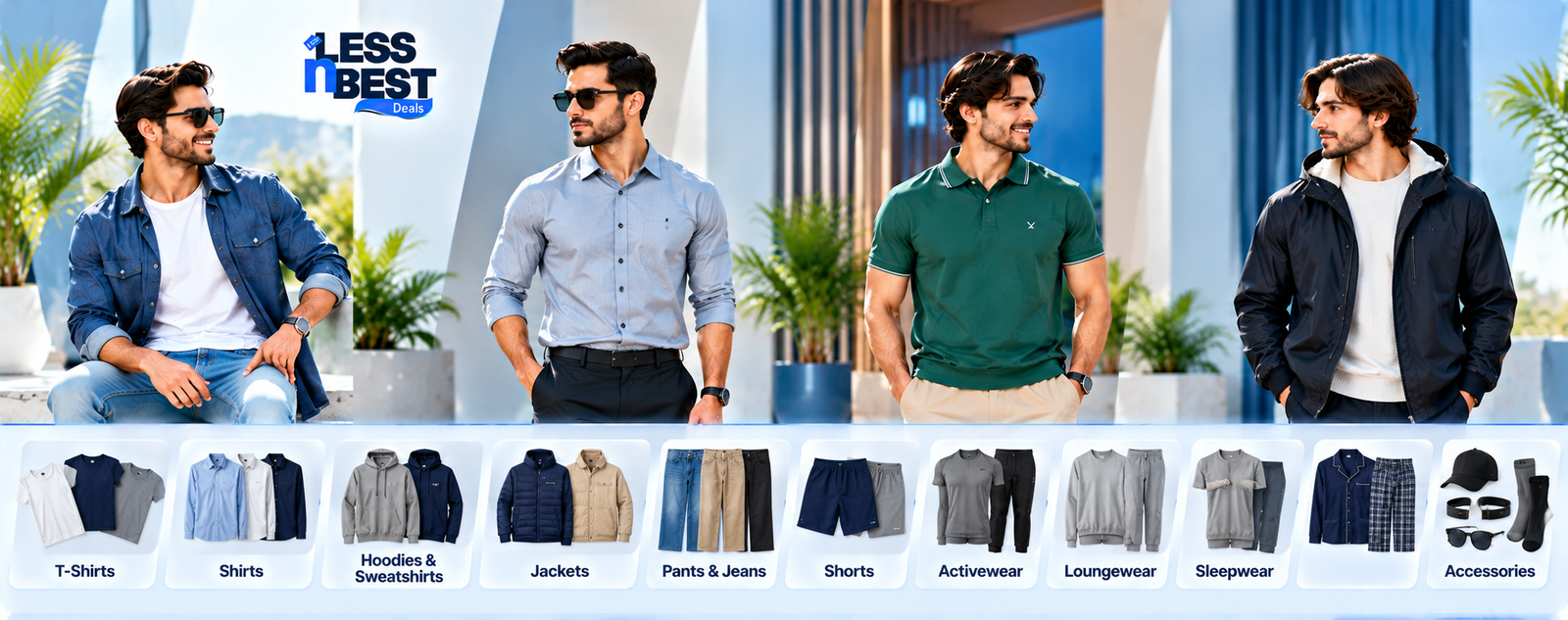 Less n Best Deals Men's Collection